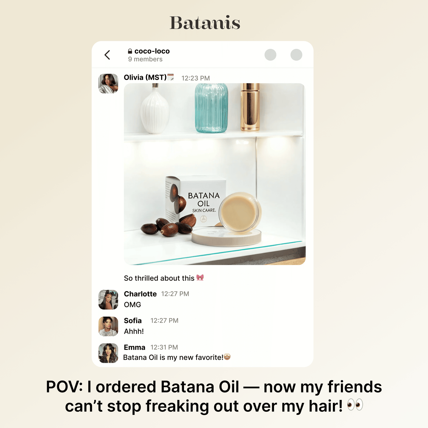 Batana Natural Organic Growth Oil