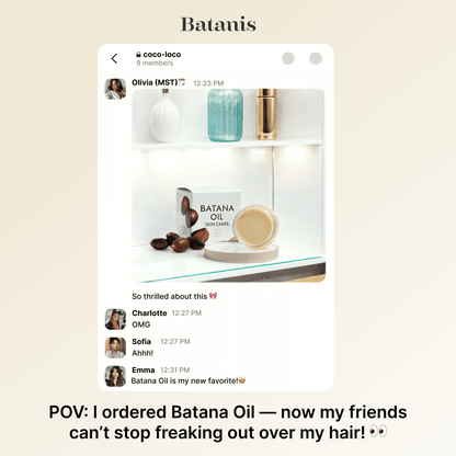 Batana Natural Organic Growth Oil