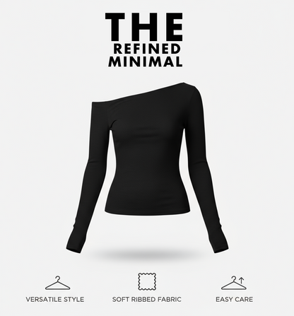 Ribbed Off The Shoulder Brami