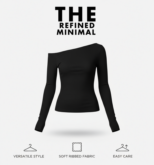 Ribbed Off The Shoulder Brami