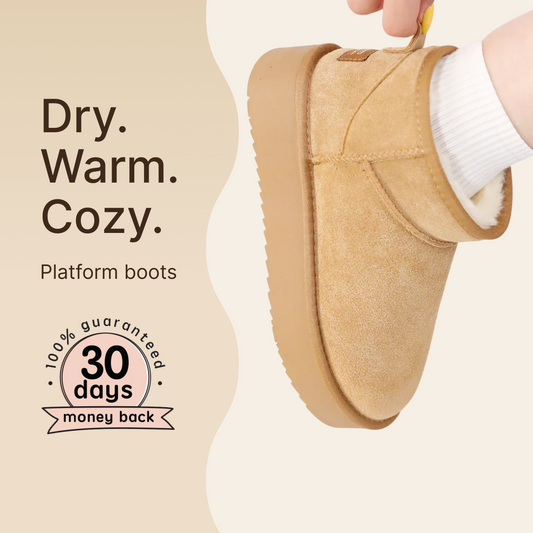 Platform Classic Ankle Snow Boots